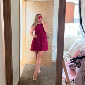 Free People Lace Shift Dress